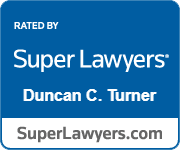 Duncan Turner Super Lawyers Badge